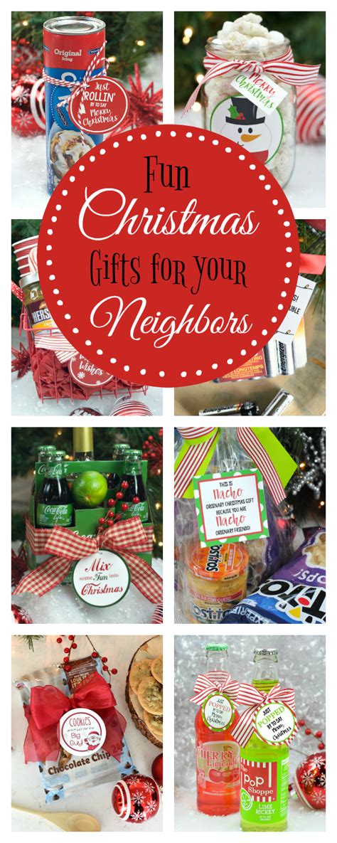 There are so many great and unique ideas here that you are sure to find one that will be perfect for you to make and hand out. Fun Christmas Gift Ideas for Neighbors - Fun-Squared