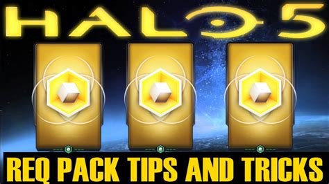 Halo 5 Req Pack Tips And Tricks Req Pack Opening Video Youtube