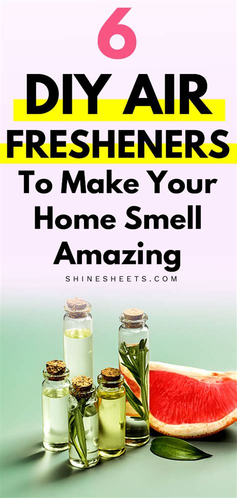 Diy Air Fresheners To Make Your Home Smell Amazing
