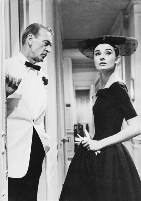 Gary Cooper And Audrey Hepburn In Love In The Afternoon 1957 Audrey