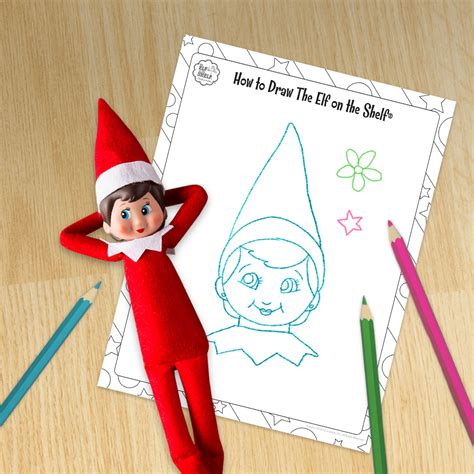 Learn How To Draw The Elf On The Shelf® The Elf On The Shelf