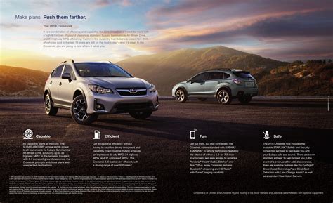 Subaru Xv Crosstrek Brochure