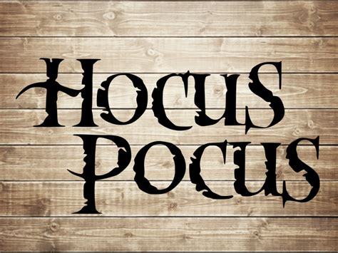 Hocus Pocus Svg Images Cricut Font Svg File For Cricut My Xxx Hot Girl