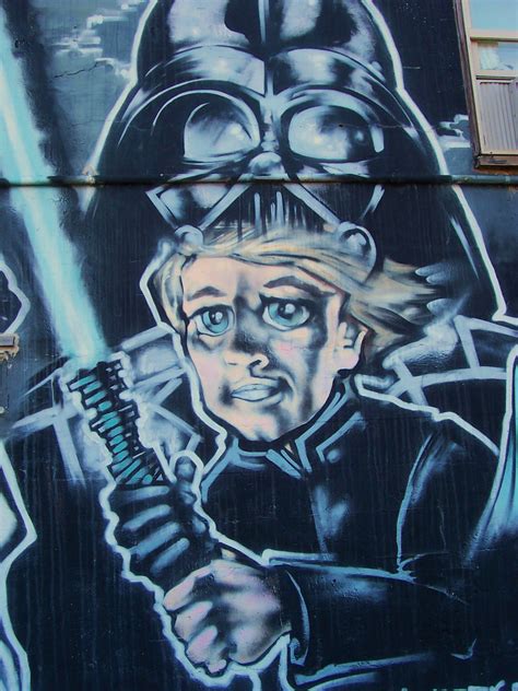 Star Wars Graffiti Urban Art Spray Paint Starwars Street Art