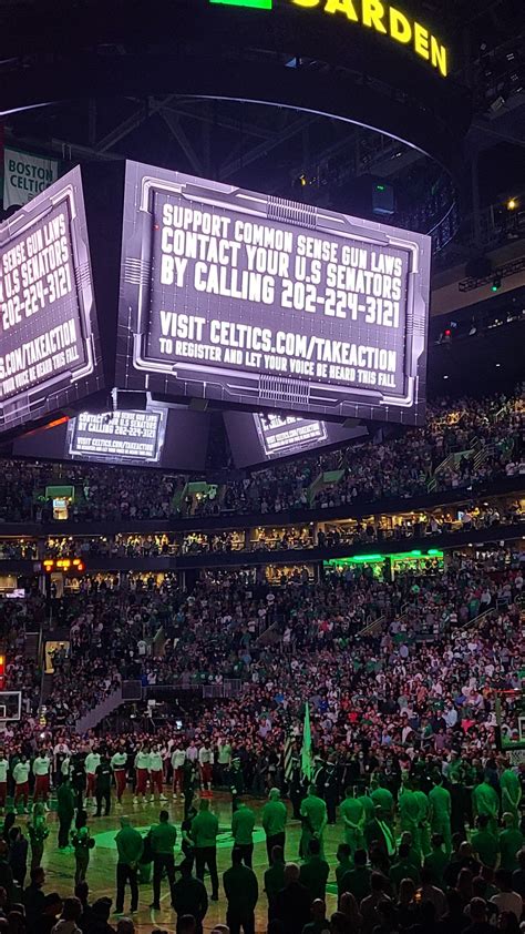 John Karalis On Twitter Applause At The Garden When The Celtics