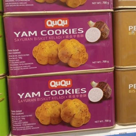 Jual Ququ Yam Cookies Gr Sayuran Biskuit Keladi Di Seller