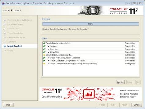 Make sure your laptop has minimum 8 gb of ram (16 gb or more is recommended). Install Oracle 11G R2 11.2.0.3 on Centos 7 > BENISNOUS