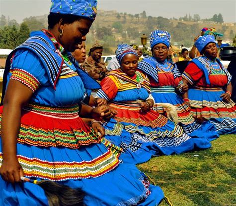 Lesotho Sotho Traditional African Clothing African Culture