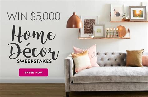 The better homes and gardens $10,000 sweepstakes is open to legal residents of the 50 united states and the district of columbia, 21 years of age or older. BHG.com Win $5000 Cash for Home Décor | SweepstakesBible