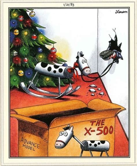 The Far Side By Gary Larson Funny Christmas Cartoons Christmas