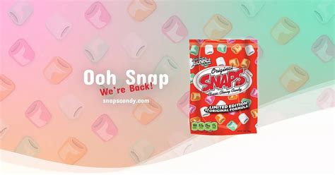 The Original Snaps Licorice Candy Is Back Snaps Candy