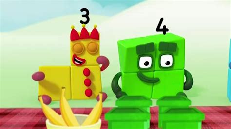 Numberblocks Dancing In The Rain Numberblocks Full Episodes Youtube