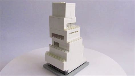 New Art Museum New Yorksanaa Lego Architecture Youtube