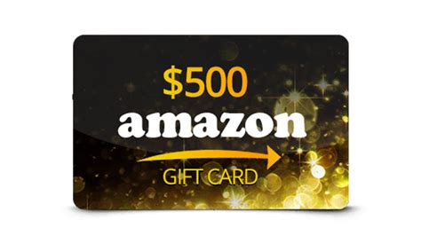 Amazon gift card in hand. Get a $500 Amazon Gift Card! - Get it Free