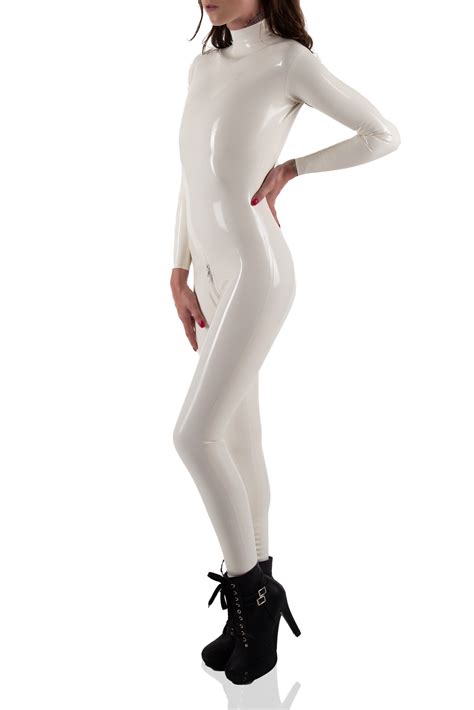 Brave Latex Catsuit With Neck Entry On Amazon France