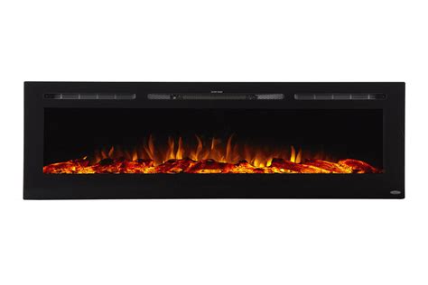 Touchstone Sideline 72 Inch Built In Electric Fireplace Heater