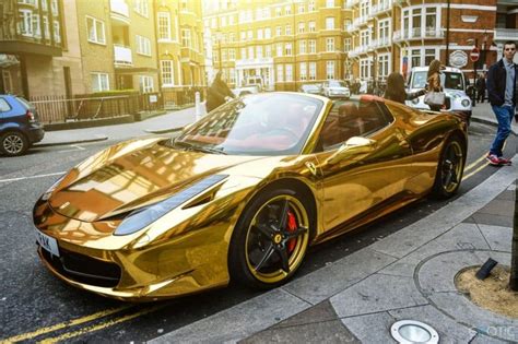 Los 15 Autos De Lujo Más Extravagantes Del Mundo ¡chapados En Oro