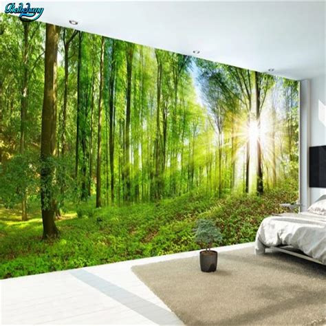 Beibehang Large Custom Wallpaper Full Scene Full Of Fantastic Forest