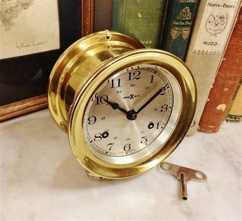 29500 Where Can You Buy A Vintage Howard Miller Brass Ship Clock