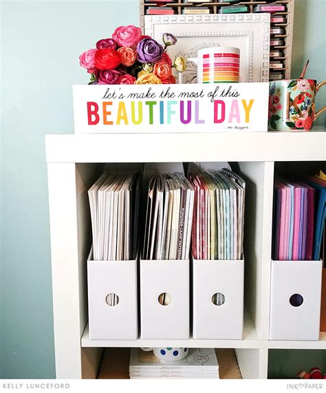 Go through your craft room and purge. Craft Room Organization Tips & Tricks - Cardstock