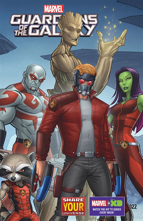 Dan abnett and andy lanning formed the team from existing and previously unrelated characters created by a variety of writers and artists, with an initial roster of. Marvel Universe Guardians of the Galaxy (2015) #22 | Comic ...