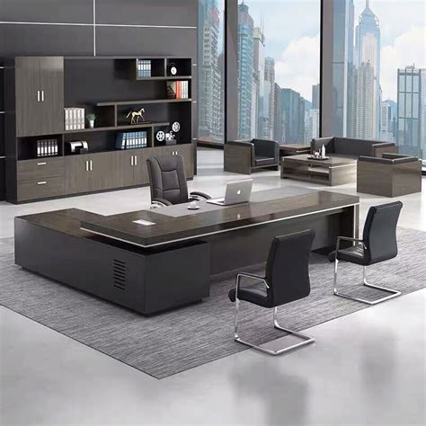 China Luxury Foshan Custom Ceo Table Office Wooden Table