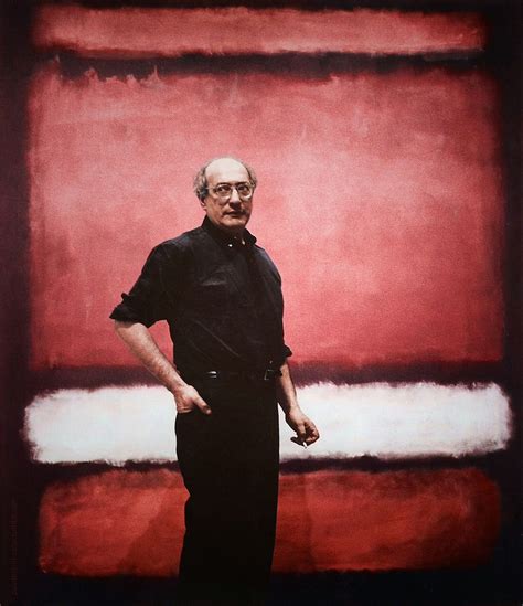 Paintersco — Mark Rothko In Front Of His Painting “no7” 1960 Mark