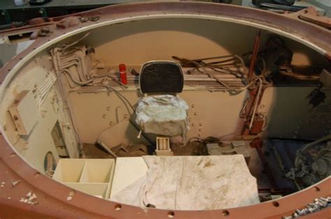 58 M4a3 Sherman Hvss Inside View Turret Removed