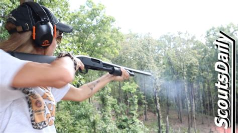 She Out Shot Us Clay Shooting At Etowah Valley Sporting Clays Youtube