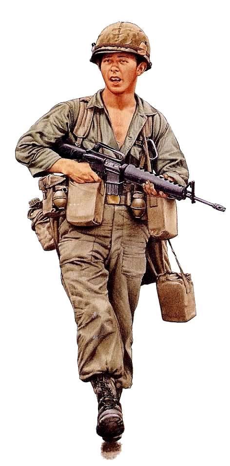 Vietnam Soldier Drawing At Getdrawings Free Download