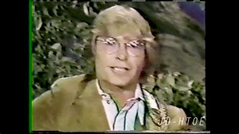 1977 John Denver Tonight Show Host With Oh God Promo Youtube