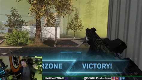 First Cod Warzone Win Youtube