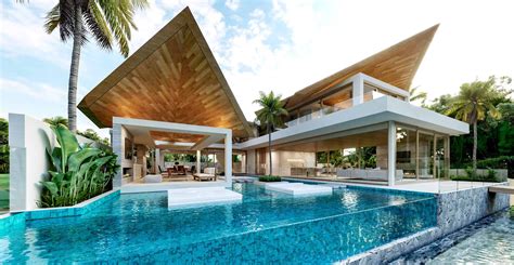 Modern Thai House Chris Clout Design Thai House Beach