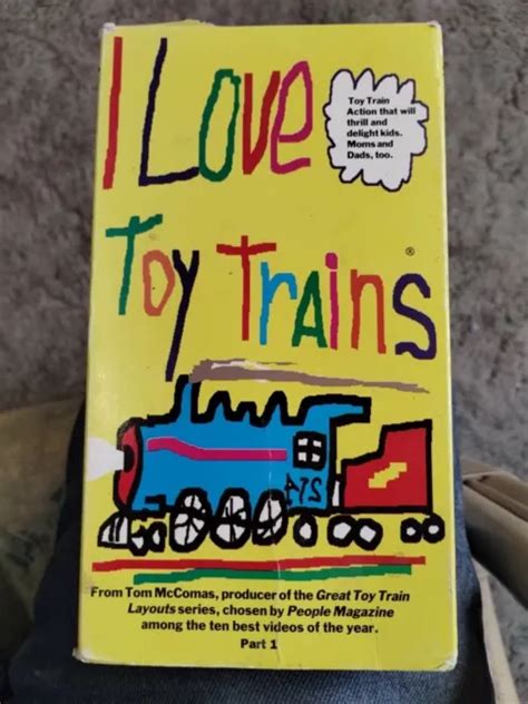 I Love Toy Trains Part Tom Mccomas Production Tm Books Video Vhs Live Action Picclick