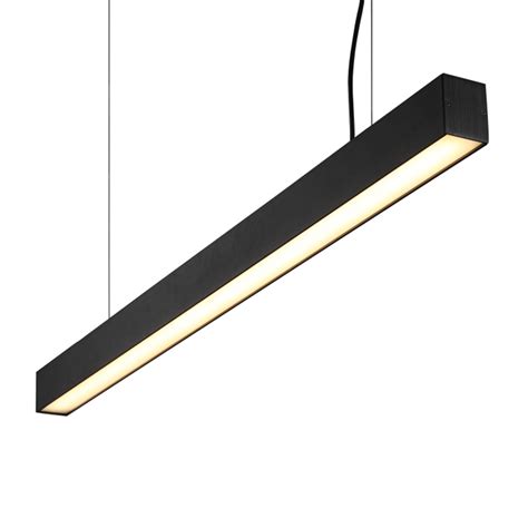 China Modern Simple Led Suspended Linear Light Linear Profile Hanging