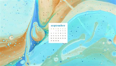 Free September 2020 Desktop Calendar Wallpapers — 16 Designs Options
