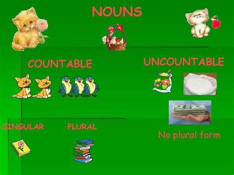 Countable And Uncountable Nouns презентация онлайн