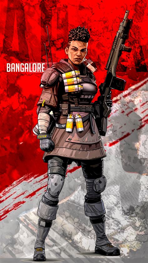 Apex Legends Bangalore Legend Apex Fan Art