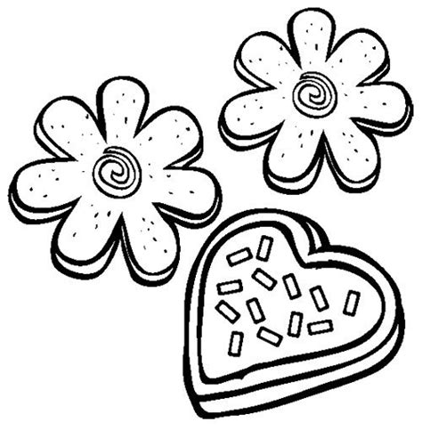 Yes, it's like a coloring page, only on a cookie and you can eat the page. Sugar Cookies Coloring Page | Children's Coloring Pages ...