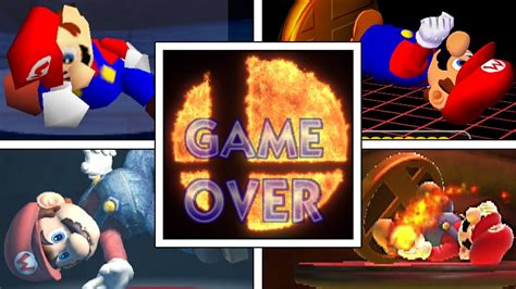 Evolution Of Game Over Screens In Super Smash Bros Series Youtube