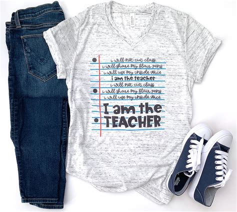 I Am The Teacher Shirt Teacher Tee Last Day Of School Shirt Etsy