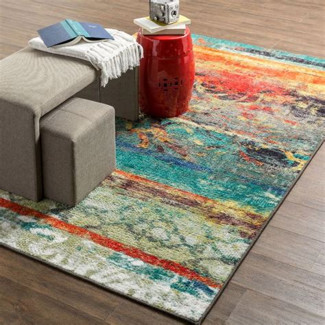 Choose from a best selling colours including non slip and washable options. Southwest Area Rugs Mohawk Bright Colored Rug Accent ...