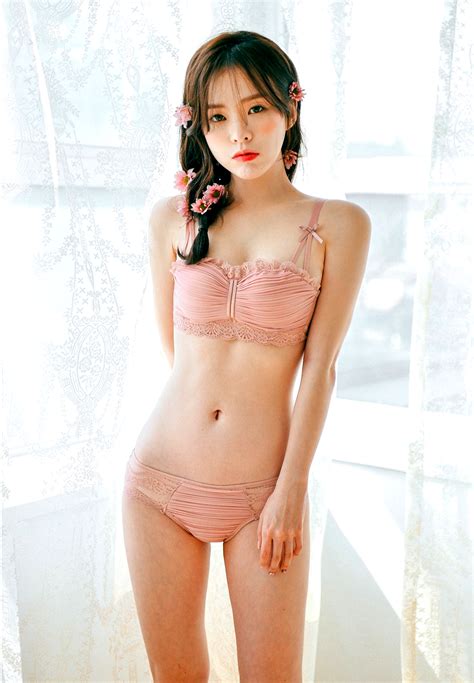 Korean Cute Sexy Pretty Haneul Lingerie Set