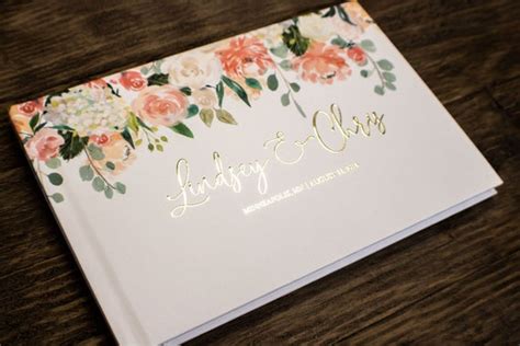 Custom Wedding Guest Book Paper Supply Station