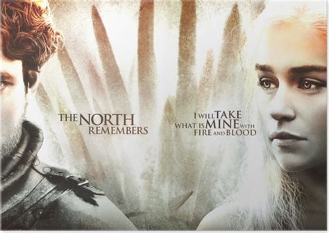 Robb Stark Daenerys Targaryen Poster • Pixers® We Live