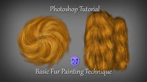 Photoshop Digital Painting Tutorial For Adults How To Paint Fur With