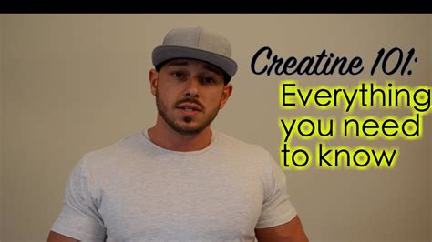 Creatine 101 Everything You Need To Know About Creatine Youtube