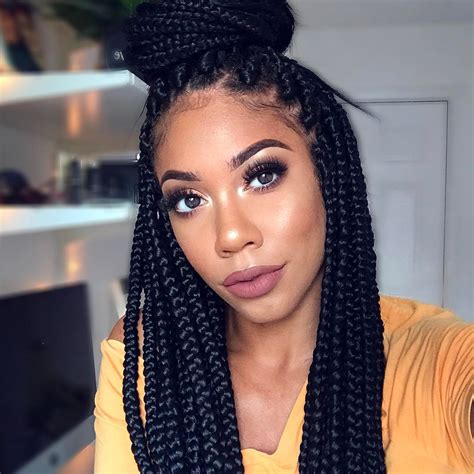 If you are just beginning your styling. 12 Quick & Easy Ways To Style Your Box Braids | Kamdora