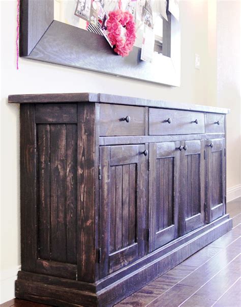 I live in eastern virginia with my little family. Ana White | Rustic Sideboard / Buffet Table - DIY Projects