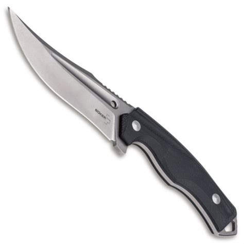 Boker Plus 02bo771 Masada Fixed Blade Knife D2 Stonewash Blade